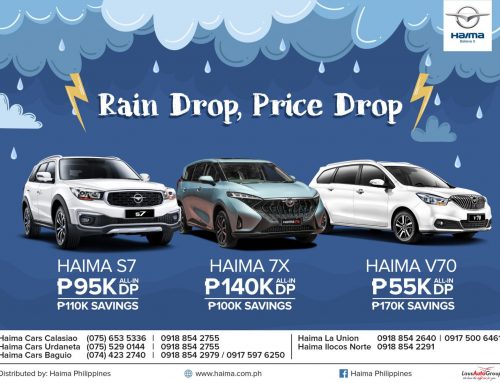 Rain Drop, Price Drop with Haima